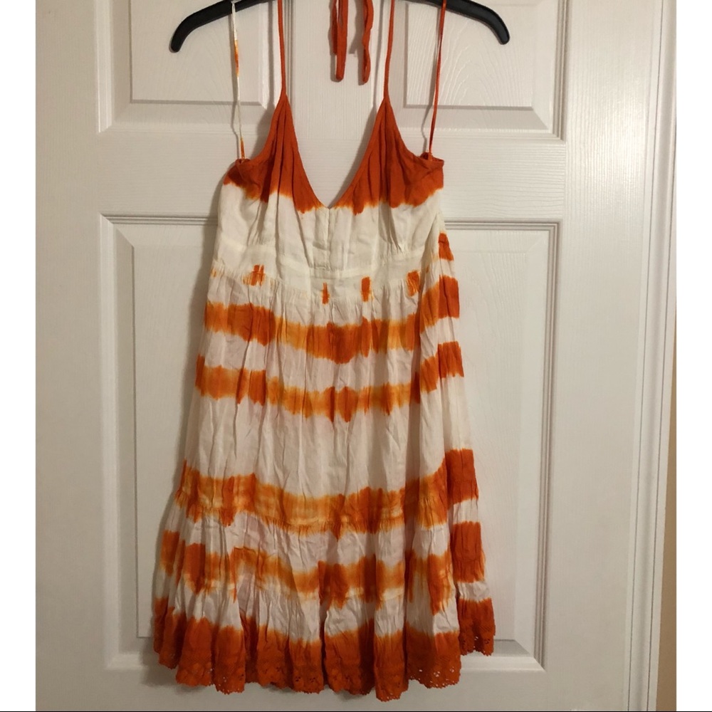 Orange Ombré Sundress